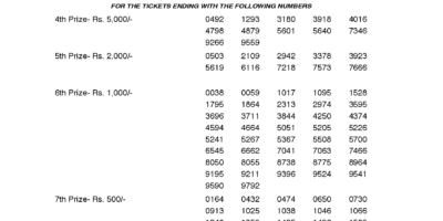 Karunya Plus KN213 Kerala Lottery Results Screenshot: Page 1